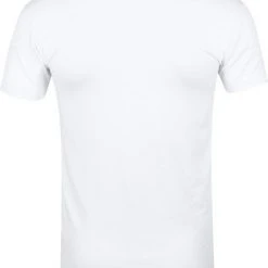 Basic T-shirts Alan Red Ottawa T-shirt Stretch Wit (2Pack) -Aanbiedingen Shirt Vorm Winkel 1055 16