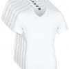 Suitable Basic T-shirts Wit T-Shirt 6Pack V-neck 2 Suitable Basic T-shirts Wit T-Shirt 6Pack V-neck -Aanbiedingen Shirt Vorm Winkel 1742 24