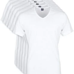 Suitable Basic T-shirts Wit T-Shirt 6Pack V-neck