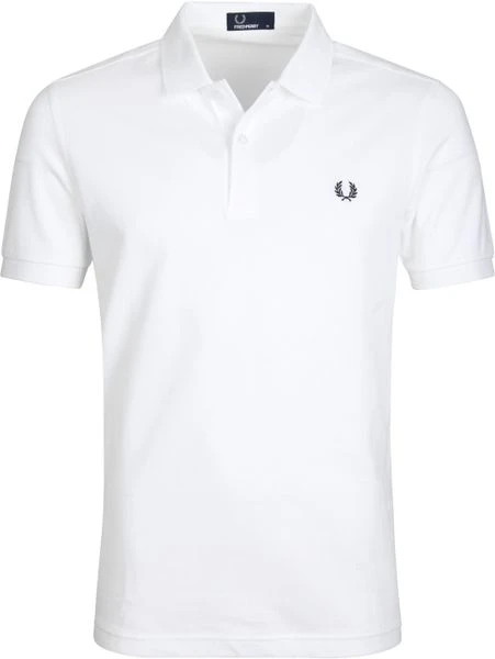Slim-Fit Polo's Fred Perry Poloshirt Wit 3 Slim-Fit Polo's Fred Perry Poloshirt Wit