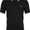 Slim-Fit Polo's Fred Perry Polo Zwart 524 -Aanbiedingen Shirt Vorm Winkel 32542 5