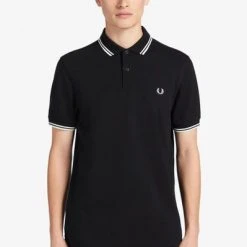 Slim-Fit Polo's Fred Perry Polo Zwart 524 -Aanbiedingen Shirt Vorm Winkel 32542 9