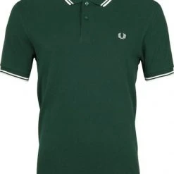 Slim-Fit Polo's Fred Perry Polo Groen 406 -Aanbiedingen Shirt Vorm Winkel 32572 4 1