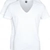 Suitable Basic T-shirts Diepe V Hals 2-Pack Stretch T-Shirt -Aanbiedingen Shirt Vorm Winkel 3703 8