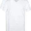 Basic T-shirts Alan Red Vermont T-Shirt V-Hals Wit (2Pack) -Aanbiedingen Shirt Vorm Winkel 433 18