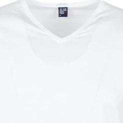 Basic T-shirts Alan Red Vermont T-Shirt V-Hals Wit (2Pack) -Aanbiedingen Shirt Vorm Winkel 433 20