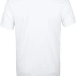 Basic T-shirts Alan Red Vermont T-Shirt V-Hals Wit (2Pack) -Aanbiedingen Shirt Vorm Winkel 433 21