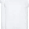 Basic T-shirts Alan Red T-Montana Singlet Mouwloos Wit (2-Pack) -Aanbiedingen Shirt Vorm Winkel 5220 12