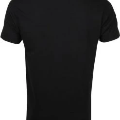 Basic T-shirts Alan Red T-Shirt V-Hals Vermont Zwart (2pack) -Aanbiedingen Shirt Vorm Winkel 5234 5