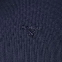 Poloshirts Met Lange Mouwen Barbour Longsleeve Polo Navy -Aanbiedingen Shirt Vorm Winkel 56296 6 1