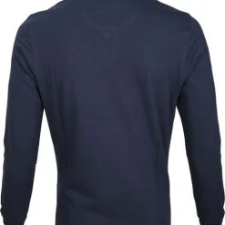 Poloshirts Met Lange Mouwen Barbour Longsleeve Polo Navy -Aanbiedingen Shirt Vorm Winkel 56296 7