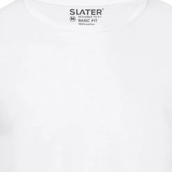 Basic T-shirts Slater 2-pack Basic Fit T-shirt Wit 12 Basic T-shirts Slater 2-pack Basic Fit T-shirt Wit -Aanbiedingen Shirt Vorm Winkel 57115 4 1