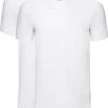 Basic T-shirts Slater 2-pack Basic Fit T-shirt Wit -Aanbiedingen Shirt Vorm Winkel 57115 5