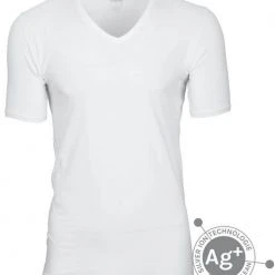 Basic T-shirts Alan Red T-shirt Oxford Wit