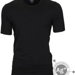 Basic T-shirts Alan Red T-shirt Osaka Zwart -Aanbiedingen Shirt Vorm Winkel 57665 7 1
