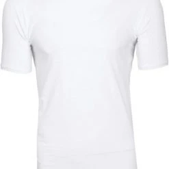 Basic T-shirts Alan Red T-shirt Osaka Wit -Aanbiedingen Shirt Vorm Winkel 57666 12
