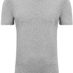 Basic T-shirts Garage Stretch Basic Grijs V-Hals