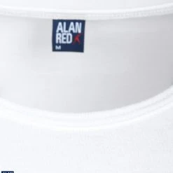 Basic T-shirts Alan Red Derby O-Hals T-Shirt Wit (2Pack) -Aanbiedingen Shirt Vorm Winkel 580 19