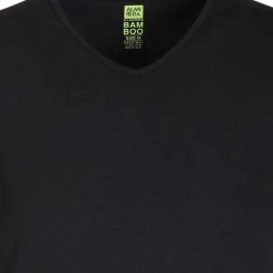 Basic T-shirts Alan Red Bamboo T-shirt Zwart -Aanbiedingen Shirt Vorm Winkel 58870 4 1
