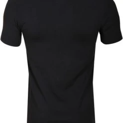 Basic T-shirts Alan Red Bamboo T-shirt Zwart -Aanbiedingen Shirt Vorm Winkel 58870 5