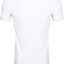 Basic T-shirts Alan Red Bamboo T-shirt V-Hals Wit -Aanbiedingen Shirt Vorm Winkel 59042 7