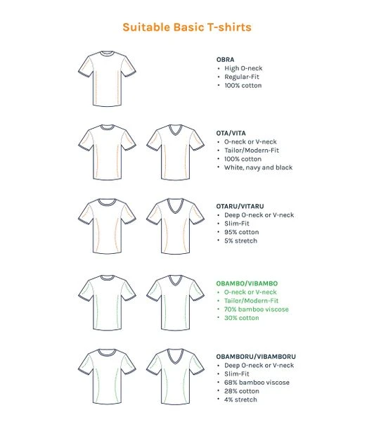 Suitable Basic T-shirts V Hals 6-Pack Bamboe T-Shirt 7 Suitable Basic T-shirts V Hals 6-Pack Bamboe T-Shirt - Afbeelding 5