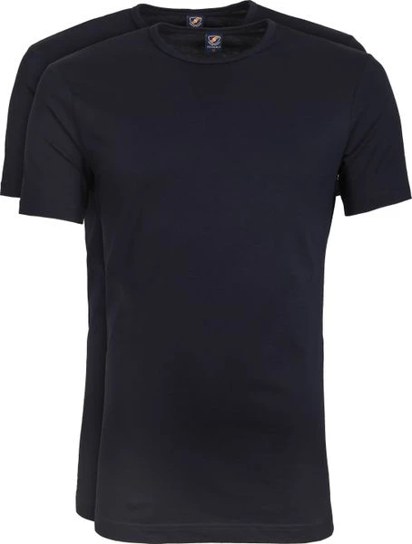 Basic T-shirts Suitable T-shirt 2-Pack O-Neck Navy 3 Basic T-shirts Suitable T-shirt 2-Pack O-Neck Navy