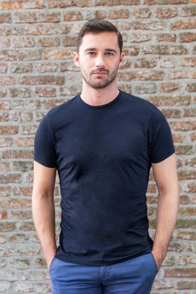 Basic T-shirts Suitable T-shirt 2-Pack O-Neck Navy 4 Basic T-shirts Suitable T-shirt 2-Pack O-Neck Navy - Afbeelding 2