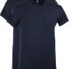Basic T-shirts Alan Red Ottawa T-shirt Stretch Navy (2Pack)