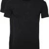 Basic T-shirts Alan Red Ottawa T-shirt Stretch Zwart (2Pack)
