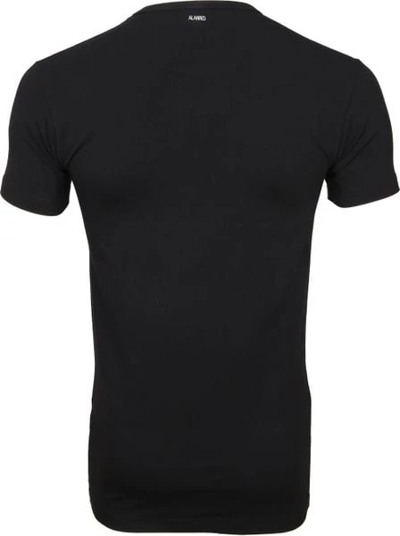 Basic T-shirts Alan Red Ottawa T-shirt Stretch Zwart (2Pack) 7 Basic T-shirts Alan Red Ottawa T-shirt Stretch Zwart (2Pack) - Afbeelding 5