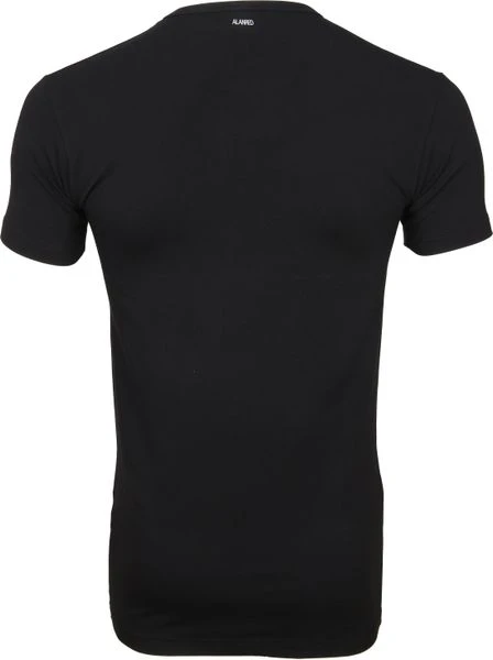 Basic T-shirts Alan Red Ottawa T-shirt Stretch Zwart (2Pack) 4 Basic T-shirts Alan Red Ottawa T-shirt Stretch Zwart (2Pack) - Afbeelding 2