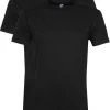 Basic T-shirts Alan Red Derby O-Hals T-Shirt Black (2Pack) -Aanbiedingen Shirt Vorm Winkel 62613 1