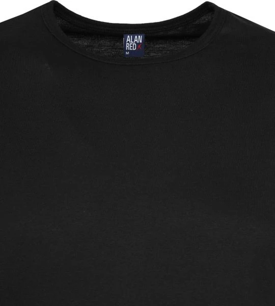 Basic T-shirts Alan Red Derby O-Hals T-Shirt Black (2Pack) 5 Basic T-shirts Alan Red Derby O-Hals T-Shirt Black (2Pack) - Afbeelding 3