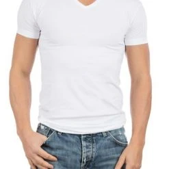 Basic T-shirts Alan Red Oklahoma T-Shirt Stretch Zwart (2-Pack) -Aanbiedingen Shirt Vorm Winkel 63310 6