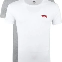 Basic T-shirts Levi's T-shirt O-Hals 2Pack