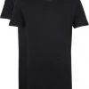 Basic T-shirts Alan Red Vermont Extra Lang V-Hals T-Shirt Zwart 2Pack -Aanbiedingen Shirt Vorm Winkel 64832 1