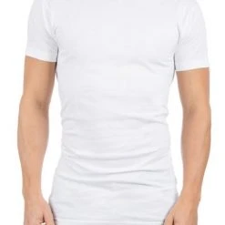 Basic T-shirts Alan Red Vermont Extra Lang V-Hals T-Shirt Zwart 2Pack -Aanbiedingen Shirt Vorm Winkel 64832 5