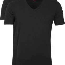 Basic T-shirts Levi's T-Shirt V-Hals Zwart 2-Pack -Aanbiedingen Shirt Vorm Winkel 65286 1 1