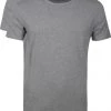 Basic T-shirts Levi's T-shirt Ronde Hals Grijs 2Pack -Aanbiedingen Shirt Vorm Winkel 65287 1