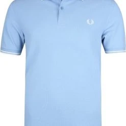 Slim-Fit Polo's Fred Perry Polo Lichtblauw L15 -Aanbiedingen Shirt Vorm Winkel 65753 1 1