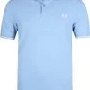Slim-Fit Polo's Fred Perry Polo Lichtblauw L15 -Aanbiedingen Shirt Vorm Winkel 65753 1