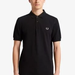 Slim-Fit Polo's Fred Perry Polo Zwart 906 -Aanbiedingen Shirt Vorm Winkel 66323 5