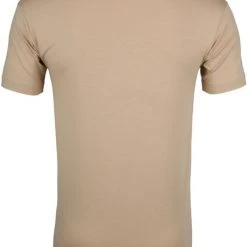 Basic T-shirts Alan Red T-Shirt V-Neck Stretch Beige 2-Pack -Aanbiedingen Shirt Vorm Winkel 66727 4