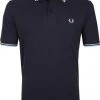 Slim-Fit Polo's Fred Perry Polo M12 Donkerblauw -Aanbiedingen Shirt Vorm Winkel 66886 1