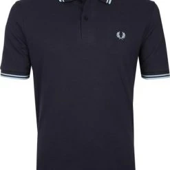 Slim-Fit Polo's Fred Perry Polo M12 Donkerblauw