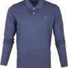 Poloshirts Met Lange Mouwen Gant Rugger Poloshirt LS Blauw -Aanbiedingen Shirt Vorm Winkel 67270 1