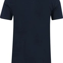 Basic T-shirts Garage 2-Pack Basic T-shirt Bio V-Neck Donkerblauw -Aanbiedingen Shirt Vorm Winkel 67818 2 1