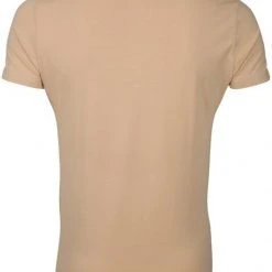 Basic T-shirts Suitable Diepe V Hals 2-Pack T-Shirt Beige -Aanbiedingen Shirt Vorm Winkel 67852 4