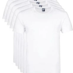 Basic T-shirts Alan Red Giftbox Derby O-Hals T-shirts Wit (5Pack) -Aanbiedingen Shirt Vorm Winkel 67886 5 1